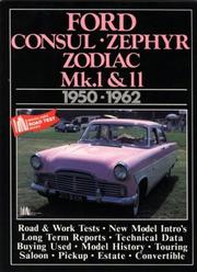 Cover of: Ford Consul Zephyr Zodiac MkI & MkII: 1950-1962 (Brooklands Road Tests S.)