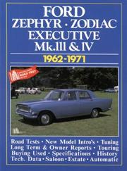 Cover of: Zephyr,Zodiac & Executive Mk III & IV 1962-1971