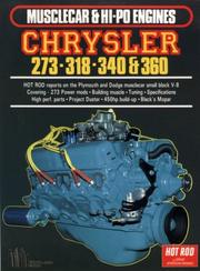 Cover of: Chrysler 273-318-340 & 360 (Musclecar & Hi-po Engines)