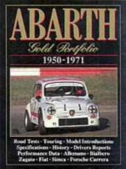 Cover of: Abarth Gold Portfolio 1950-71 (Gold Portfolio) by R.M. Clarke