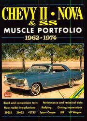Cover of: Chevy II Nova & Ss Muscle Portfolio 1962-1974 (Muscle Portfolio)