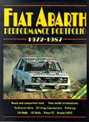 Cover of: Fiat Abarth Performance Portfolio 1972-1987 (Road Test Fiat)