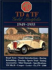 Cover of: MG TD-TF 1949-1955: Gold Portfolio