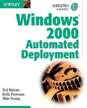 Cover of: Windows 2000 Automated Deployment(Gearhead Press--In the Trenches)