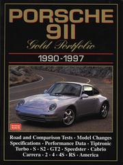 Cover of: Porsche 911 Gold Portfolio, 1990-1997 (Gold Portfolio Series) by R.M. Clarke