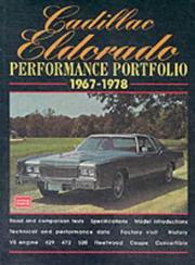 Cover of: Cadillac Eldorado 1967-78 Performance Portfolio