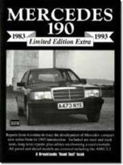 Cover of: Mercedes 190 Limited Edition Extra 1983-93