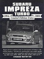 Cover of: Subaru Impreza Turbo 1994-2001 Limited Edition Extra | R.M. Clarke