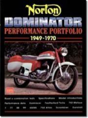 Cover of: Norton Dominator Performance Portfolio 1949-1970 (Performance Portfolio)