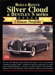 Cover of: Rolls-Royce Silver Cloud & Bentley: Ultimate Portifolio (Ultimate Portfolio)