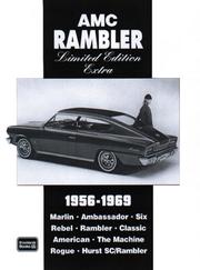 Cover of: AMC Rambler Limited Edition Extra 1956-1969