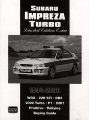 Cover of: Subaru Impreza Turbo Limited Edition Extra 1994-2000