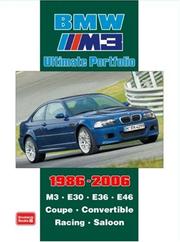 Cover of: BMW M3 Ultimate Portfolio 1986-2006 (Ultimate Portfolio)