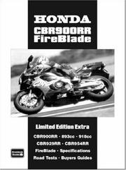 Cover of: Honda CBR900RR Fireblade Limited Edition Extra by R.M. Clarke