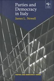 Cover of: Parties and Democracy in Italy (Parties & Democracy) by James L. Newell