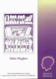 Lessons Are for Learning by Mike Hughes