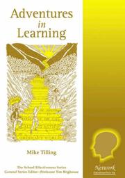 Cover of: Adventures in Learning (School Effectiveness) (School Effectiveness)
