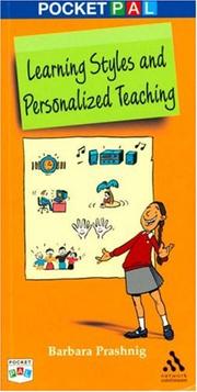 Cover of: Learning Styles and Personalized Teaching