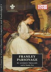 Cover of: Framley Parsonage by Anthony Trollope