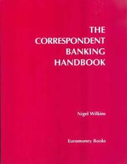 Cover of: Correspondent Banking