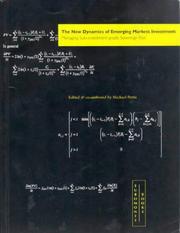Cover of: The New Dynamics of Emerging Markets Investment: Managing Sub-Investment-Grade Sovereign Risk
