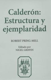 Cover of: Pedro Calderon Estructura