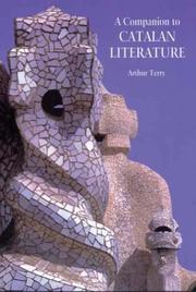 Cover of: A Companion to Catalan Literature (Monografías A) by Arthur Terry