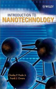 Cover of: Introduction to Nanotechnology by Charles P. Poole, Frank J. Owens