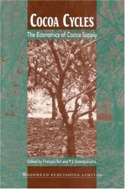 Cover of: Cocoa Cycles by Francois Ruf