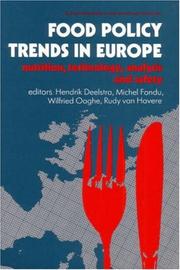 Cover of: Food Policy Trends in Europe: Nutrition, Technology, Analysis and Safety