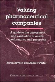 Cover of: Valuing Pharmaceutical Companies | Karen Beynon