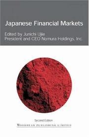 Cover of: Japanese Financial Markets by Junichi Ujiie