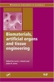 Cover of: Biomaterials, Artificial Organs and Tissue Engineering (Woodhead Publishing in Materials) by Institute of Materials