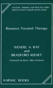 Cover of: Resource Focused Therapy (SYSTEMIC THINKING AND PRACTICE)