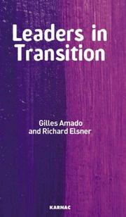 Cover of: Leaders in Transition by Gilles Amado, Richard Elsner