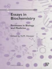 Cover of: Essays in Biochemistry, Vol. 38 by N. M. Hooper