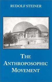 Cover of: The Anthroposophic Movement