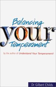 Cover of: Balancing Your Temperament