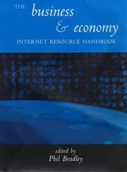 Cover of: The Business and Economy Internet Resource Handbook (Internet Resource Guides) (Internet Resource Guides)