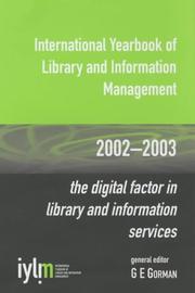 Cover of: The Digital Factor in Library and Information Services (International Yearbook of Library & Information Management Series)