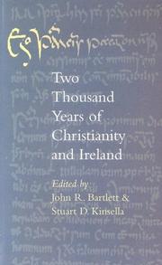 Cover of: Two Thousand Years of Christianity and Ireland: Lectures Delivered in Christ Church Cathedral, Dublin, 2001-2002