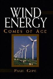 Cover of: Wind energy comes of age