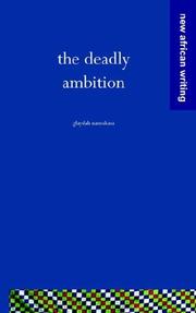 Cover of: The Deadly Ambition