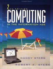 Cover of: Computing in the Information Age, 2nd Edition by Nancy B. Stern, Robert A. Stern