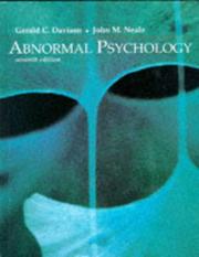Cover of: Abnormal Pyschology, 7th Edition by Gerald C. Davison, John M. Neale