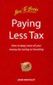 Cover of: Paying Less Tax
