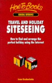 Cover of: Travel and Holiday Siteseeing | Irene Krechowiecka