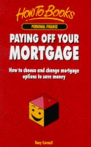 Cover of: Paying Off Your Mortgage (How to)
