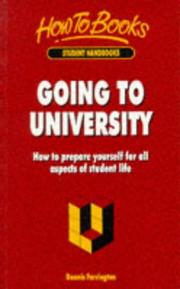 Cover of: Going to University