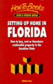 Cover of Setting Up Home in Florida